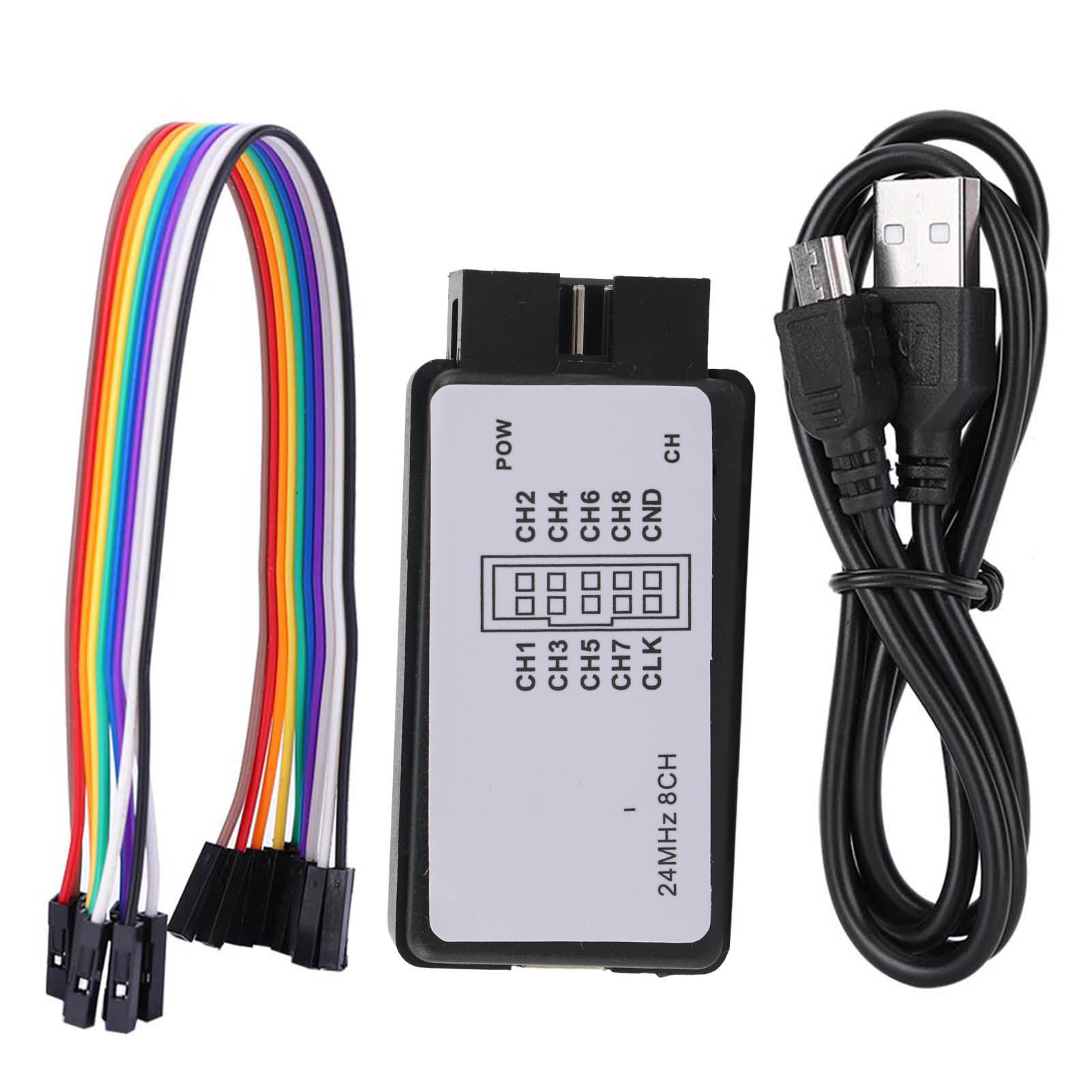 Logic Analyzer Usb - Analizador lógico de 24 MHz, dispositivo