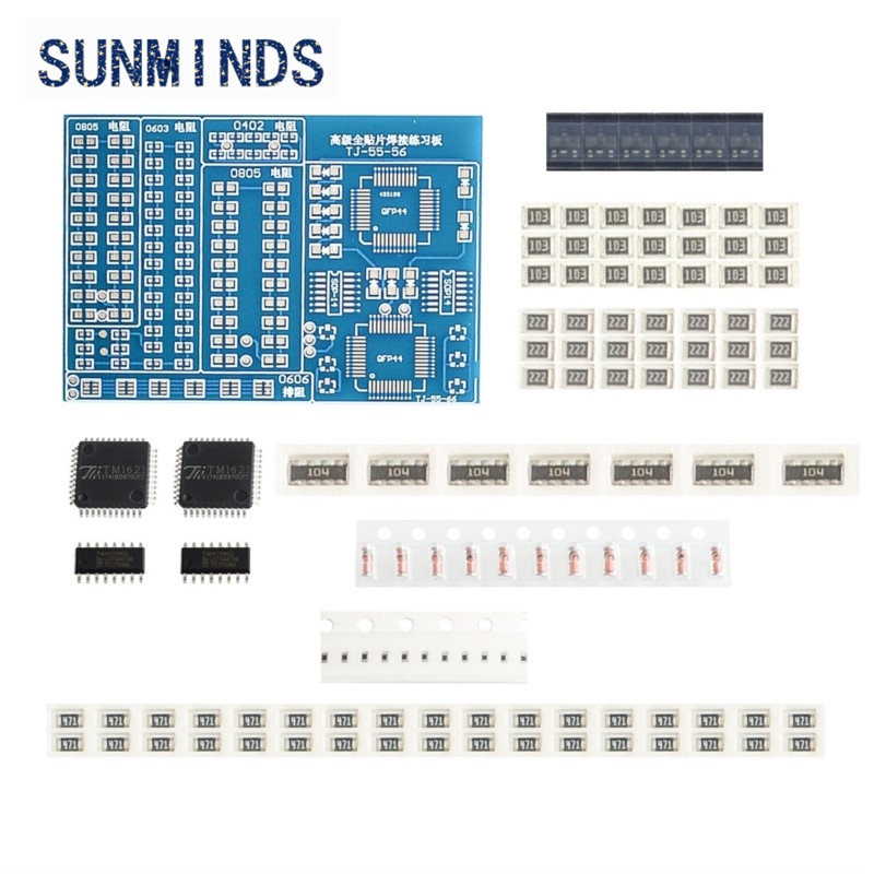 Placa de práctica de soldadura - Diy Electronics Learning Kit reseña y precio