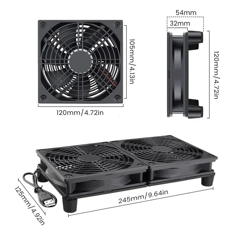 Ventilador de Refrigeración pa - Diy Electronics Box reseña y precio