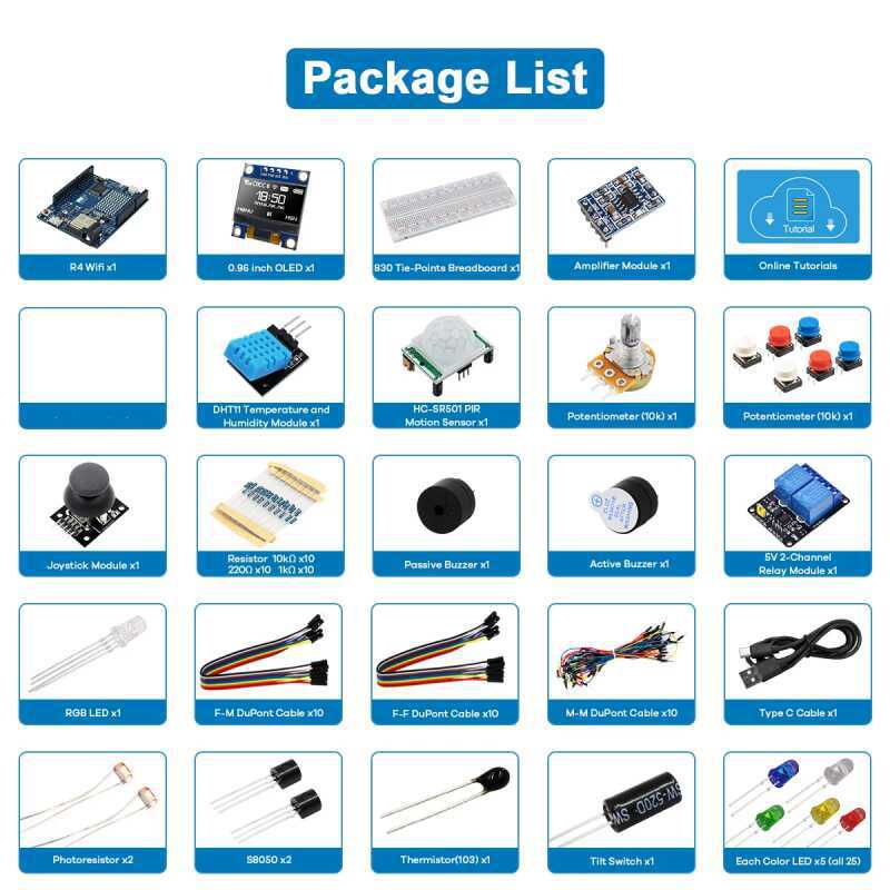 Kit de inicio para el desarrol - Diy Electronics Project Kit reseña y precio