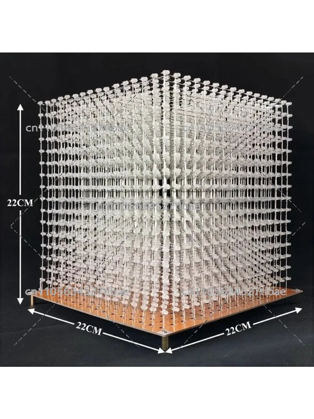 Kit de Cubo de Luz 3D16mini 16 - Diy Electronics Project Kit reseña y precio